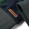 Kinder-Sweatshirt Dunkles Khaki 128