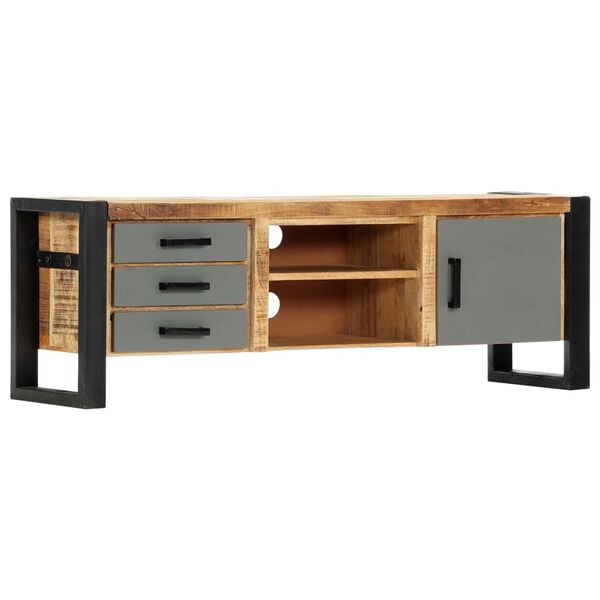 vidaXL TV-Schrank 120x30x40 cm Massivholz Mango
