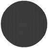vidaXL 7-tlg. Garten-Sofagarnitur mit Auflagen Poly Rattan Schwarz