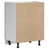 vidaXL Sp&uuml;lenunterschrank Kalmar Braun Eichen-Optik 60x46x81,5 cm