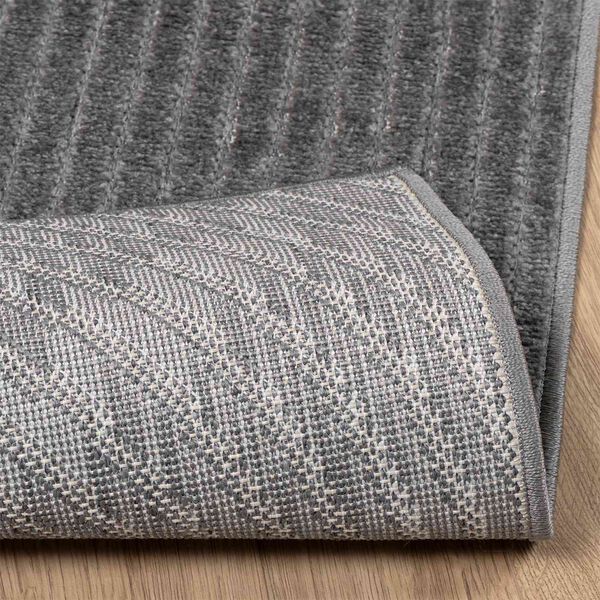 vidaXL Bereichsteppiche Quadratisch Anthrazit 240 x 240 cm