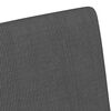 vidaXL Esszimmerst&uuml;hle mit Rollen 2 pcs Dunkelgrau 57 x 66 x 94 cm