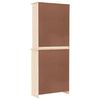vidaXL Highboard ALTA 77x35x188 cm Massivholz Kiefer
