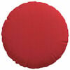 vidaXL Sitzkissen 2 pcs Rot &Oslash;30 x 13 cm Stoff