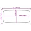 vidaXL Sonnensegel 160 g/m&sup2; Hellgr&uuml;n 2,5x4,5 m HDPE