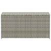 vidaXL Gartenbox Poly Rattan 100x50x50 cm Grau