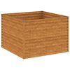 vidaXL Hochbeet 100x100x69 cm Cortenstahl