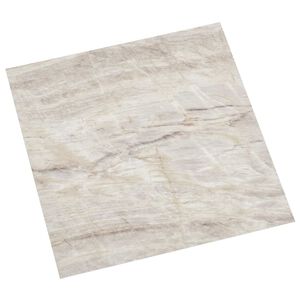 vidaXL Bodenplanken Braun und Beige 5,11 m&sup2; 55 Stk. PVC