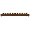 vidaXL Bettgestell ohne Matratze Braun Eiche 150x200 cm Holzwerkstoff