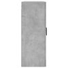 vidaXL Wandschrank Betongrau 69,5x34x90 cm