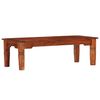 vidaXL Couchtisch 110 x 50 x 35 cm Massivholz Akazie