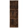 vidaXL B&uuml;cherschrank/TV-Schrank R&auml;uchereiche 36x30x114cm Holzwerkstoff