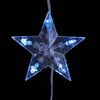 vidaXL LED Sternenvorhang Lichterkette 500 LED Blau 8 Funktionen