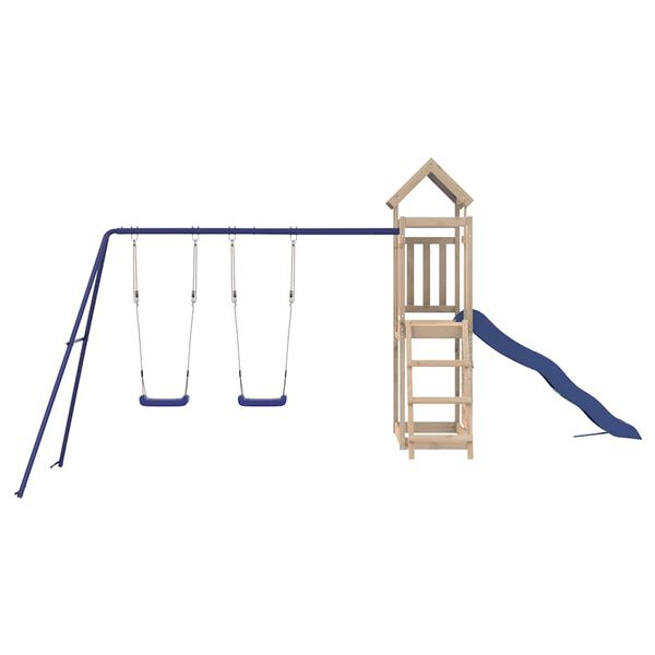 vidaXL Spielturm Massivholz Kiefer