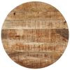 vidaXL Couchtisch Ø68 cm Raues Mangoholz