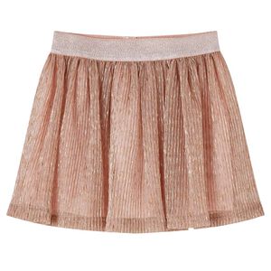vidaXL Kinderrock mit Glitzer Zartrosa 92