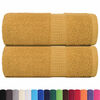 vidaXL G&auml;stet&uuml;cher FROGN 2 Stk. Gold 30x50 cm 360 g/m&sup2;
