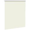 vidaXL Verdunkelungsrollo Cremewei&szlig; 120x130cm Stoffbreite 116,6cm