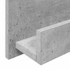 vidaXL Magazinregal Beton Grau 51 x 11 x 102 cm Holzwerkstoff