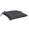 vidaXL Stuhlkissen 4 Stk. Anthrazit 40x40x7 cm Oxford-Gewebe