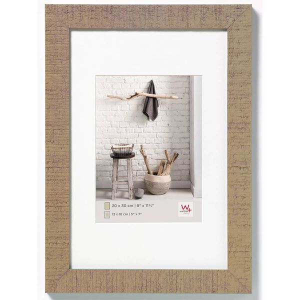 Walther Design Bilderrahmen Home 30 x 45 cm Beige-Braun