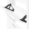 vidaXL Schuhschrank Wei&szlig; 59 x 17 x 81 cm Holzwerkstoff