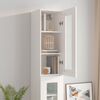 vidaXL H&auml;ngeschrank Wei&szlig; 34,5x34x90 cm