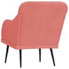 vidaXL Sessel Rosa 63x76x80 cm Samt