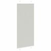 vidaXL Plissee Hellgrau 95x200 cm Stoffbreite 94,4 cm Polyester