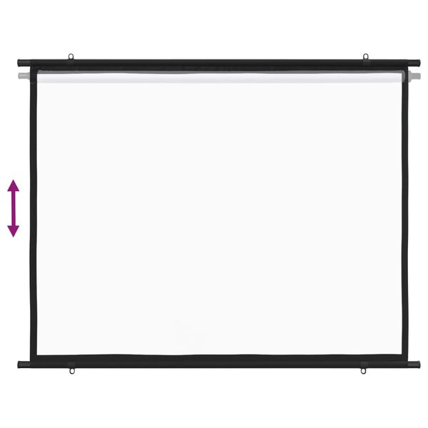 vidaXL Beamer Leinwand 72" 4:3