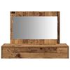 vidaXL Schminktisch mit Speicher Braun 100 x 40 x 70 cm Holzwerkstoff