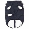 vidaXL Hundemantel mit Geschirr Marineblau L52 Fleece und Polyester