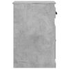 vidaXL Beistellschrank mit Schublade Betongrau 40x50x75 cm