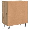 vidaXL Sideboards 2 pcs Artisan-Eiche 120 x 35 x 70 cm Holzwerkstoff