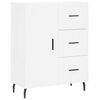 vidaXL Sideboard Wei&szlig; 69,5x34x90 cm Holzwerkstoff