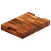 vidaXL Schneidebrett 30x21x4 cm Massivholz Akazie