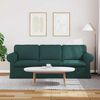 vidaXL Sofa Dunkelgr&uuml;n Gesamtabmessungen: 215 x 82 x 80 cm (B x T x H)