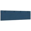 vidaXL Kopfteil-Kissen "Hanko" Blau 180 cm Stoff
