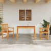 vidaXL Garten Essgruppe 3 pcs Braun Massivholz Akazie
