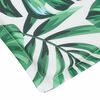 vidaXL Sonnenliegen-Auflage Blattmuster 180x60x4 cm Oxford-Gewebe