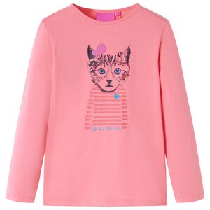 vidaXL Kinder-Langarmshirt Rosa 104