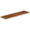 vidaXL Tischplatte 120x30x3,8 cm Rechteckig Altholz Massiv