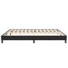 vidaXL Bettgestell ohne Matratze Schwarz 200x210 cm Samt