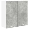 vidaXL H&auml;ngeschrank Betongrau 80 x 31 x 80 cm Holzwerkstoff