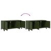 vidaXL TV-Schrank Olivgr&uuml;n 100,5x39x43,5 cm Kaltgewalzter Stahl