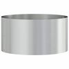 vidaXL Pflanzenring 5 pcs Silber 40 x 40 x 20 cm Verzinkter Stahl
