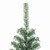 vidaXL K&uuml;nstlicher Weihnachtsbaum beschneit mit LED Licht 210 cm