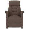 vidaXL Relaxsessel Braun Wildleder-Optik