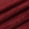 vidaXL &Uuml;berwurfdecke Bordeauxrot 220 x 240 cm Fleece