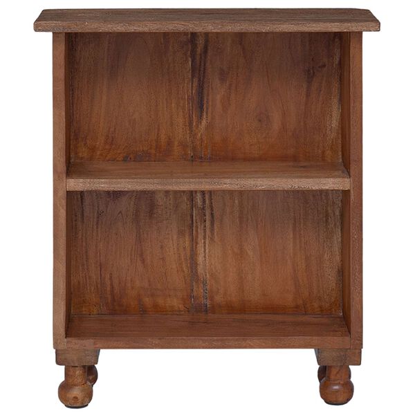 vidaXL Regale mit Regal Braun 47 x 16 x 55 cm Massives Mahagoni Holz